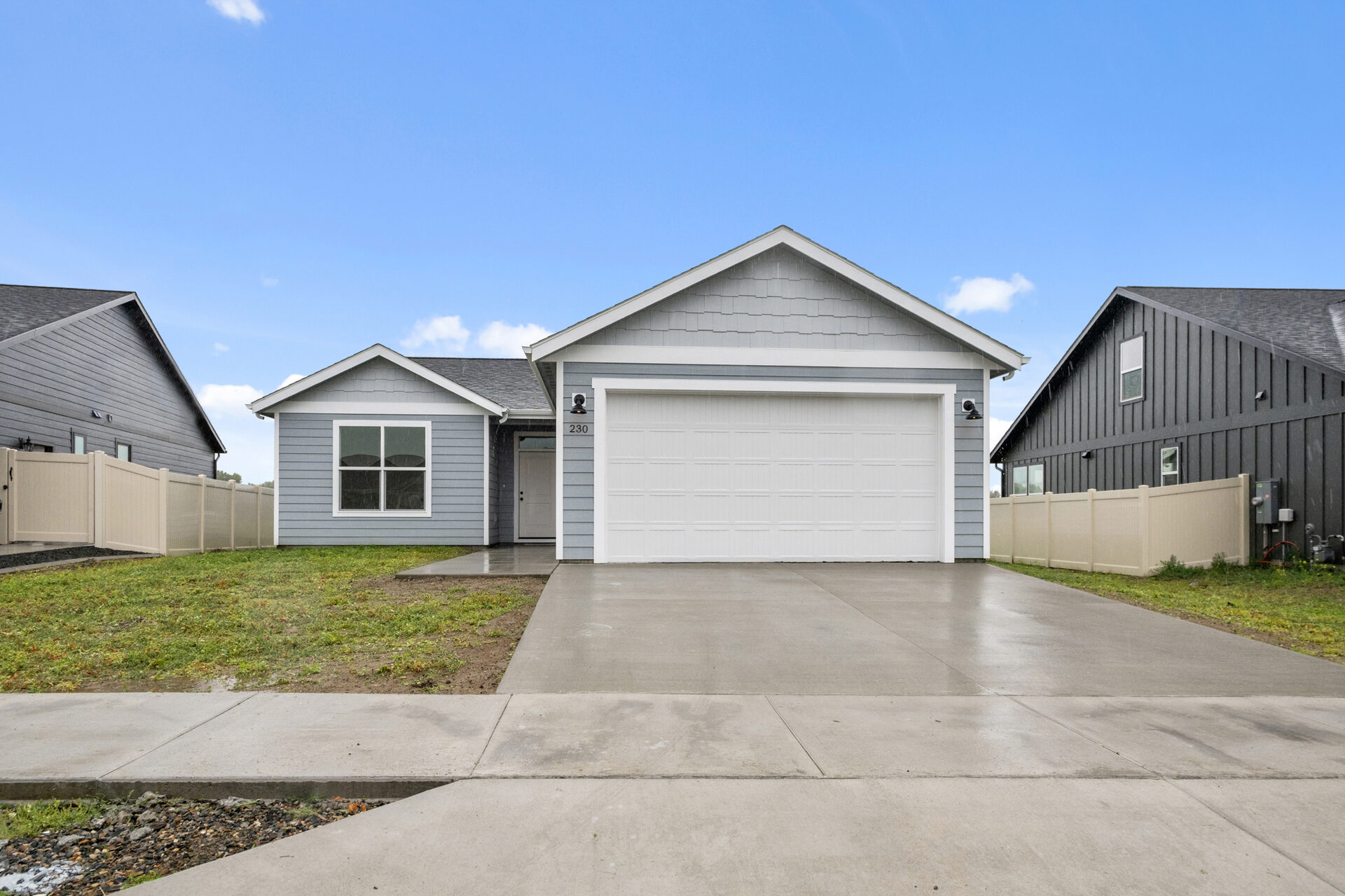 Front exterior of 230 Stirling Loop, angled view