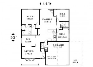 Cedar floor plan