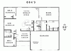 2251 sq ft floor plan             