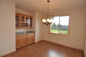 Dining room with built-in cabinet hutch(1874 model)                 