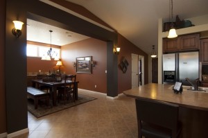 Pasco Sales Model Dining and Kitchen 