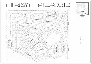 First Place Lot Map
