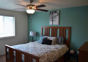 Master bedroom (1100 model)