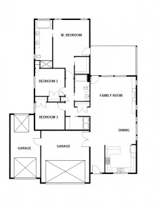 "Maple" 1815 Floor plan