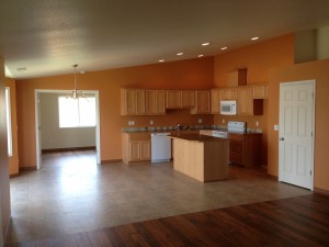 Kitchen and great room (1482 model)  