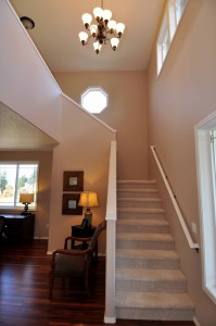 Stairs at entry  
