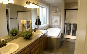 Master bathroom (2509 model)     