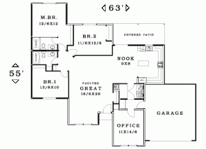 1766 floor plan
